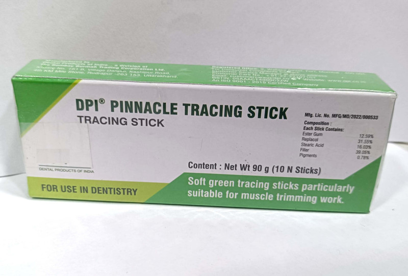 DPI Dental Tracing Stick 90Gm 10-Sticks /No Surgical Plier(Stainless Steel)