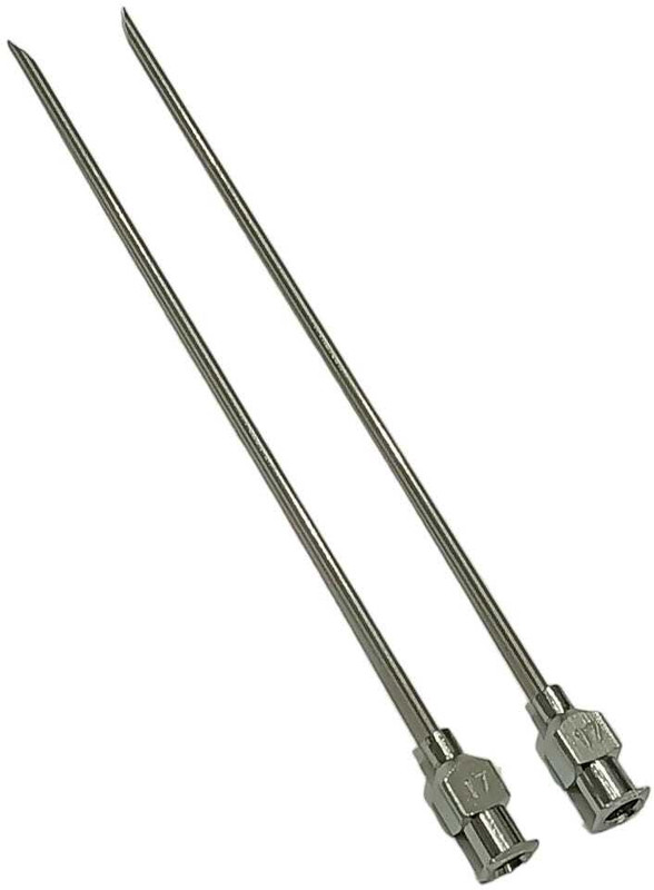 ARINEO HYPODERMIC NEEDLE 17 Number Pet Health Supplements (2 Pieces) Surgical Plier(Stainless Steel)