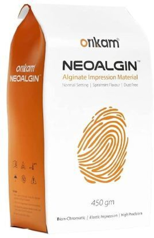 UPCRAFT Neoalgin Alginate Impression Powder 450gm | No Surgical Plier(PTFE (Non-stick))