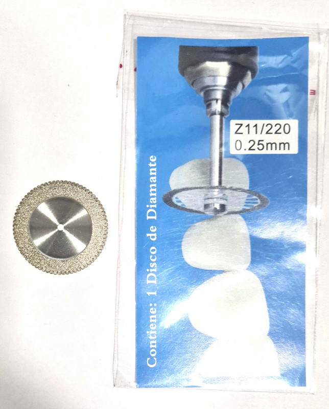 PRAKDENT Dental Contiene 1-Disco De Diamante (Number Z11/220 0.25mm) Surgical Plier(Steel)