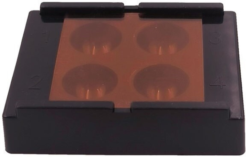 PRAKDENT Dental Veneer Storage Box Teeth Patch 4 Holes /NO Surgical Plier(Fiber)
