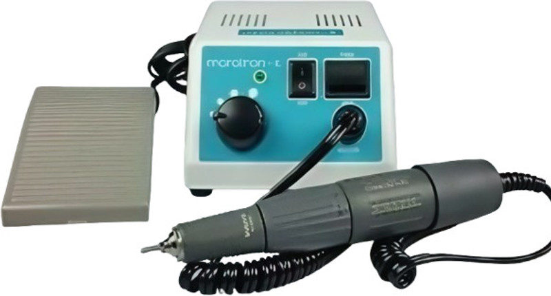 PRAKDENT Dental M4 Micro Motor With Handpeice, Control Box, Foot Pedal & Stand /No Surgical Plier(Steel)