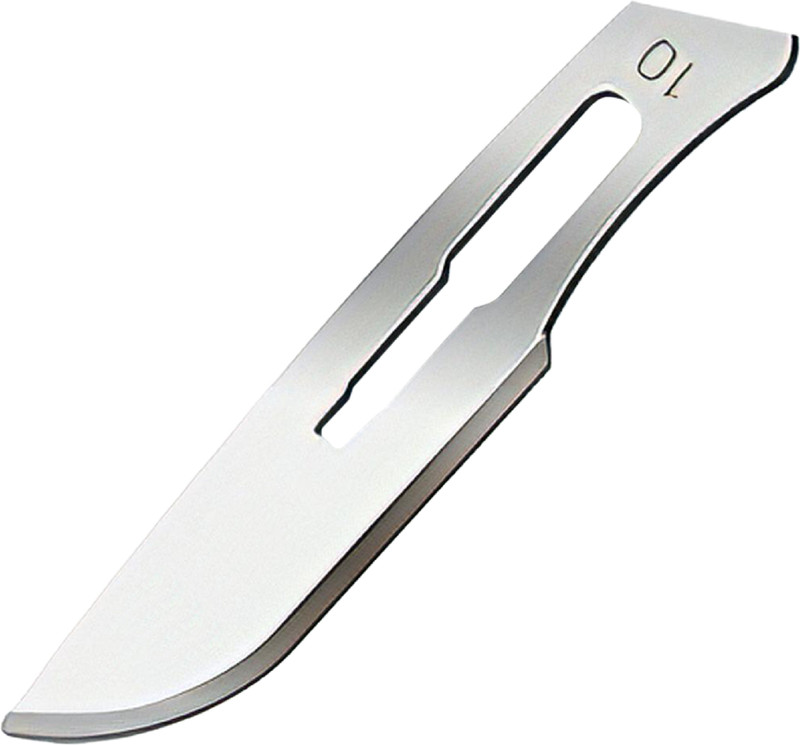 OTICA Doctosword 50 Pcs Sterile Surgical Blade Size-22 With 1 Free B.P Handle No.4 Surgical Scalpel(Pack of 1)