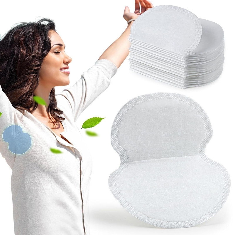 RHHG E COM Premium Sweat Absorbent Underarm Pads – Disposable, Soft & Comfortable Sweat Pads