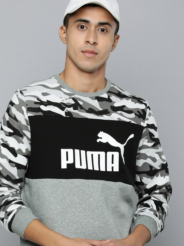 PUMA Full Sleeve Printed Men Sweatshirt