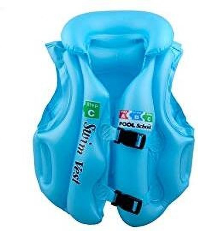 Shreedhar Impex Child Inflatable Swim Vest - Lightweight Safety Life Jacket for Beginners Swim Floatation Belt
