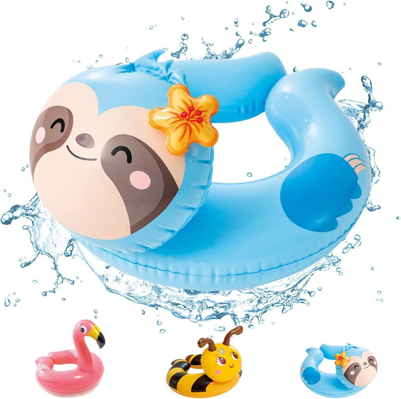 TRIVYOM Animal Shape Swim Pool Water Float,Swimming Pool Beach Party Summer Kids,Pcs - 1 Swim Floatation Belt
