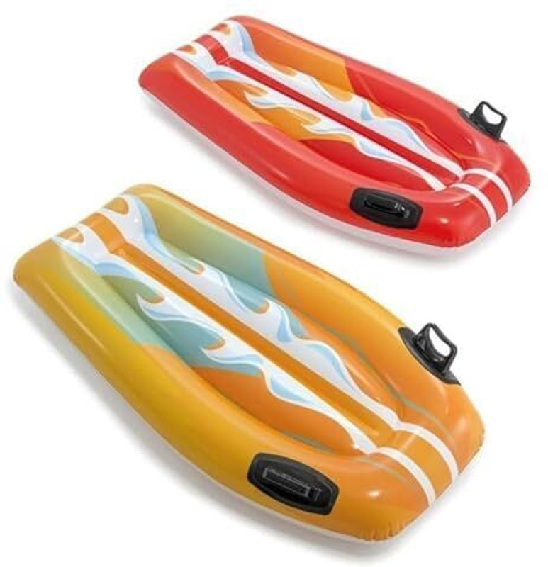 KidsZeeNie Fiesta Mats Matte Suntanner Inflatable Floating Lounger with Headrest for Adult | Air Bed Blow Up Pool Party Rider for Water Games, Slides, Outdoor Summer Fun (Kids Age 6+) Swim Floatation Belt