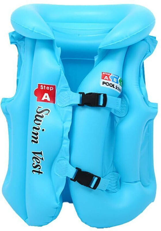 COZZER Kids Safety Life Jacket swimming guard protector– Adjustable inflatable Swim Vest for Boys & Girls Swim Floatation Belt