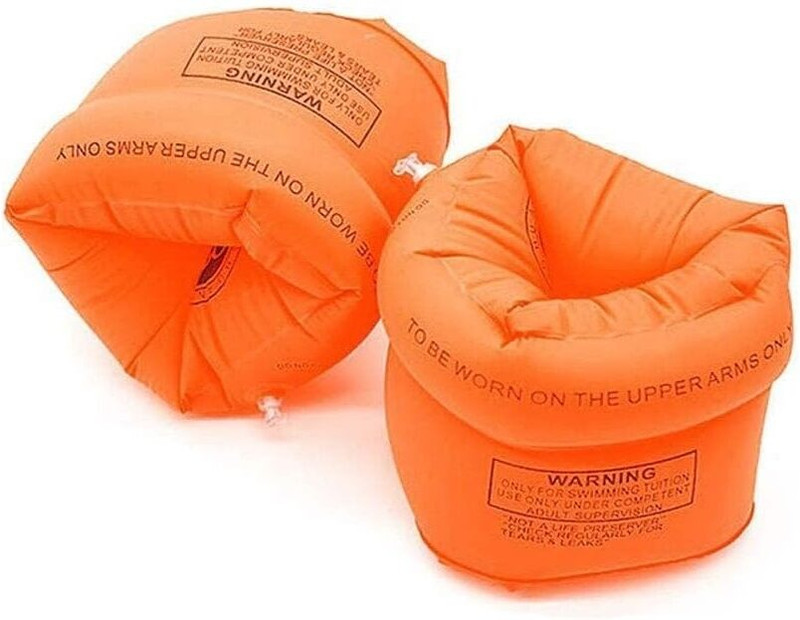 NAAREVIA Inflatable Swimming Arm Bands for Kids & Beginners | Water Wings Float Tubes | Swim Floatation Arm Rings for Pool & Beach Training Swim Floatation Belt