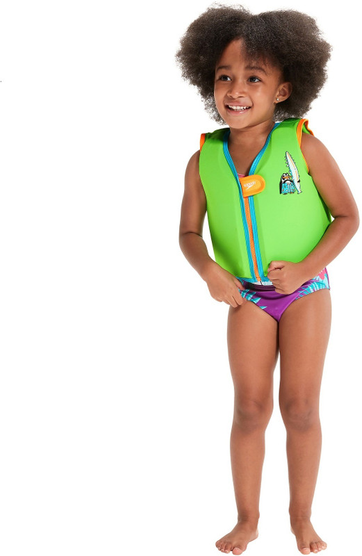 SPEEDO PRINTED FLOAT VEST 1-2 yr Swim Floatation Belt