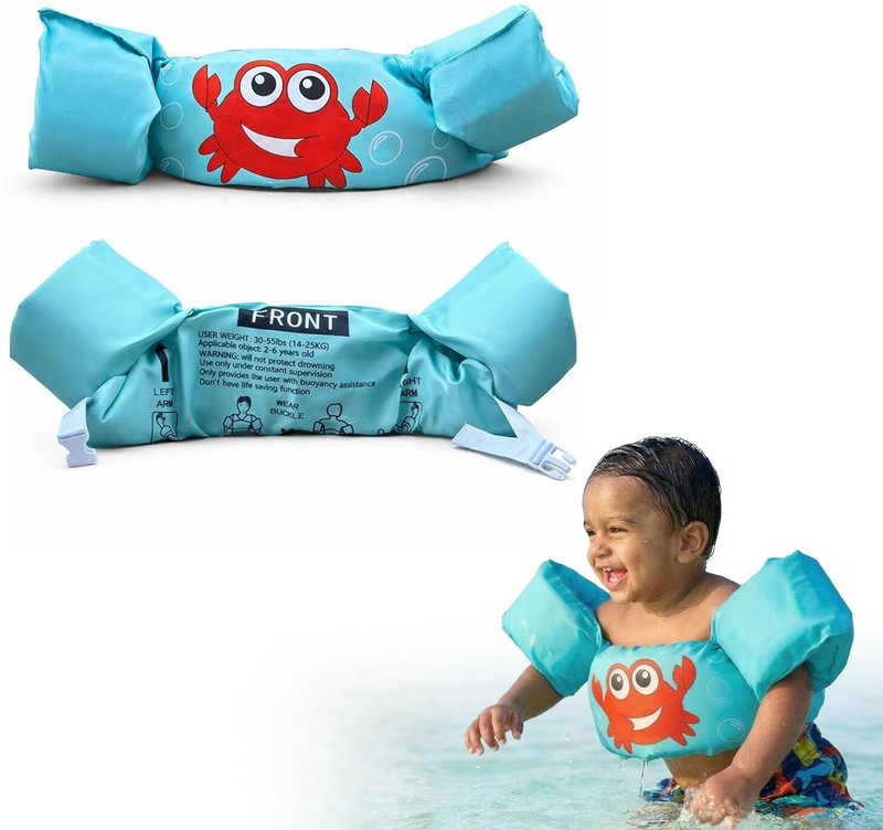 PINOPZA Water Wings for Kid Girls & Boys Ideal for Pool & Beach Inflatable Swimming Pool(Multicolor)