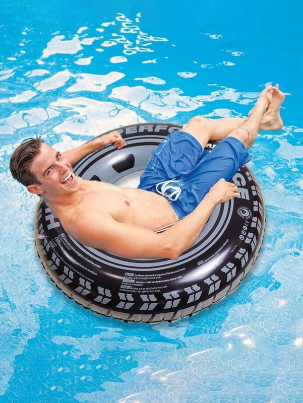 QUINZEE tyre bath ring Swim Floatation Belt