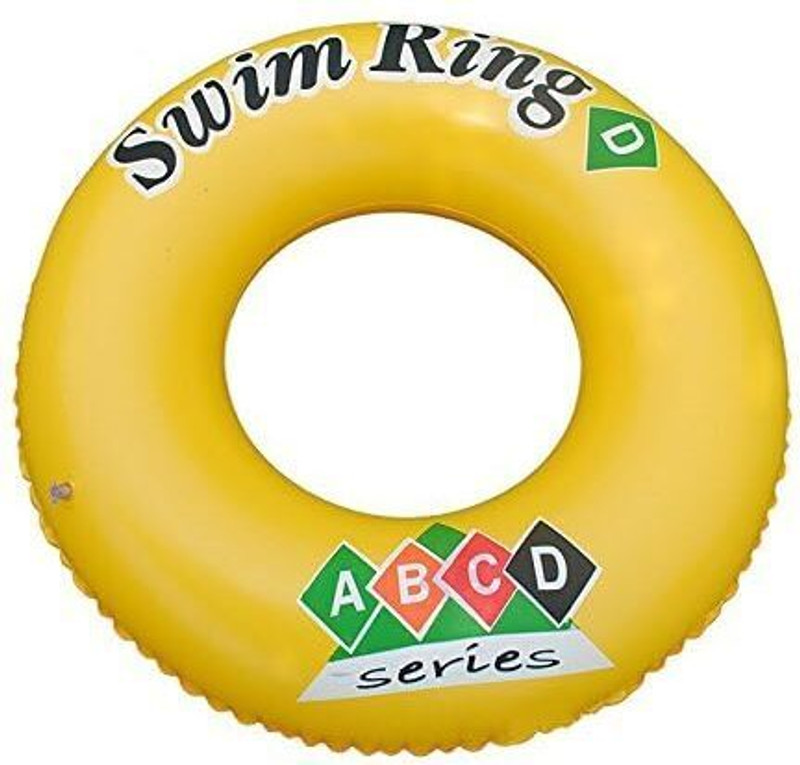 KidsZeeNie Lively Print 51Cm Inflatable Swimming Rings for Kids & Adults | Swimming Tube Floater for | Blow Up Pool Swim Tube | Inflatable Summer Fun Ring for Pool Party, Lake, Beach Swim Floatation Belt