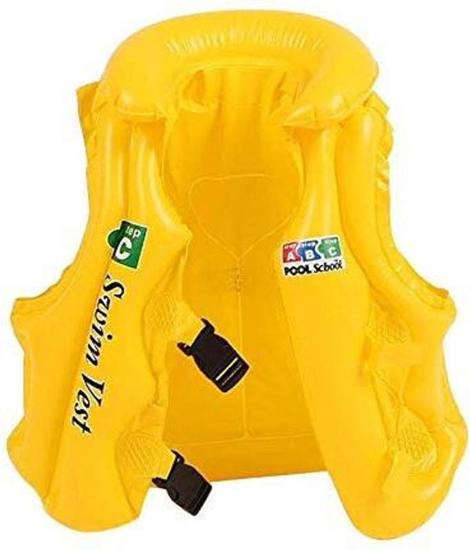GOINZI WITH GZ LOGO Swim Vest - Pool School Safety Aid for Toddlers & Kids (3-6 yrs) Swim Floatation Belt