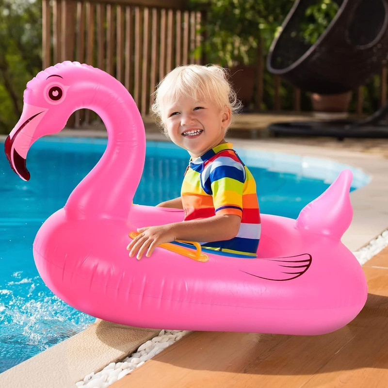 Rexmon Pool Inner Tube Beach Floats for Adults, Blow Up Floaties Water Swim Floatation Belt