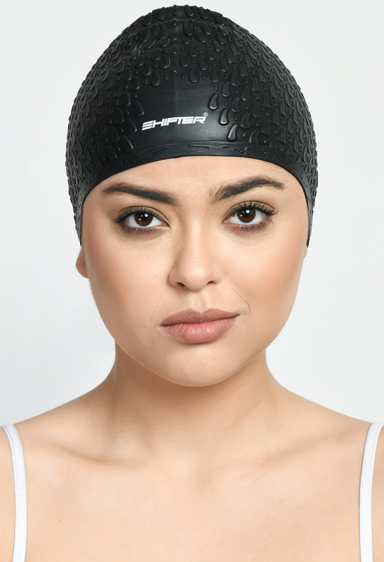 SHIFTER LONG-BUBBLE-01 Swimming Cap