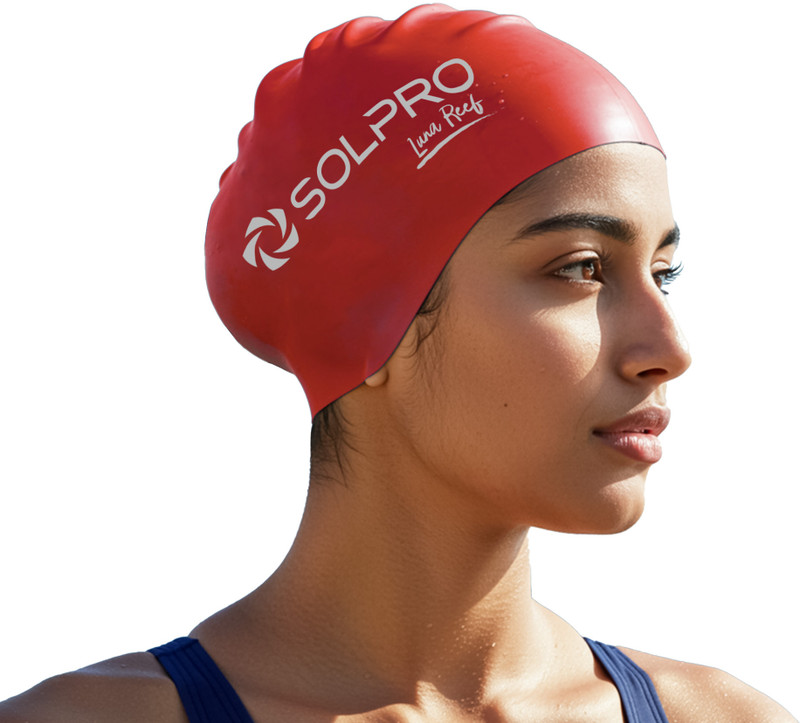 SOLPRO Luna Reef Swimming Cap(Pack of 1)