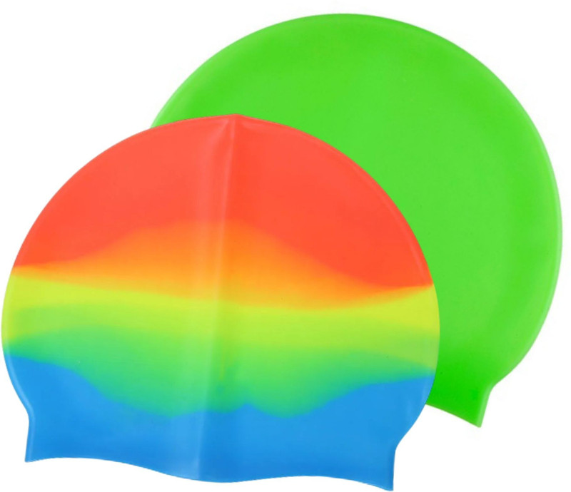 URVZRN pack of 2pcs swim caps Swimming Cap(Pack of 2)