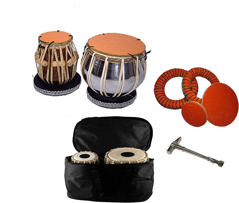 BestBrother Tabla Set Professional Music Instrument With Bag Tabla Tabla(Dayan - 13 cm, Bayan - 22 cm)