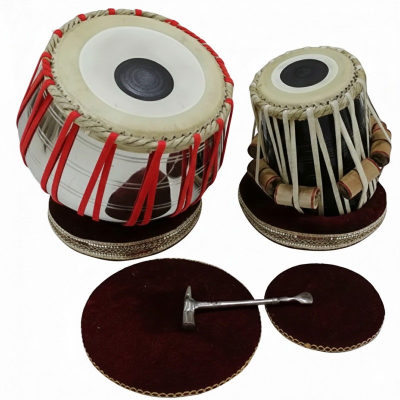 SG MUSICAL Tabla Set And Sheesham Dayan Tabla(Dayan - 14 cm, Bayan - 22 cm)