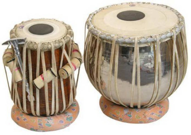 Musical Empires tabla skin puddi Tabla(Dayan - 14 cm, Bayan - 22 cm)
