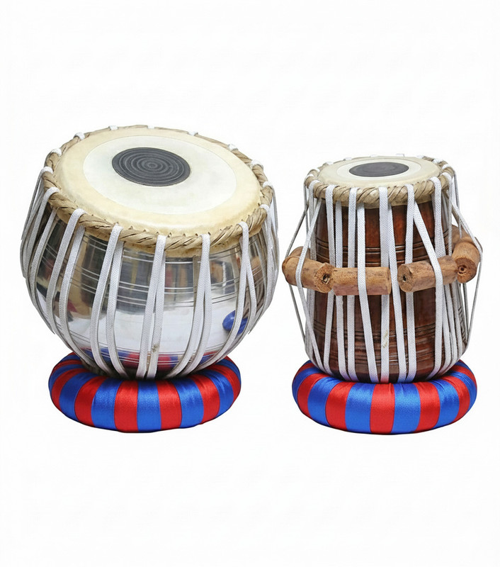 SG MUSICAL Learner Tabla Set with Ring set and Bag Tabla(Dayan - 14 cm, Bayan - 22 cm)