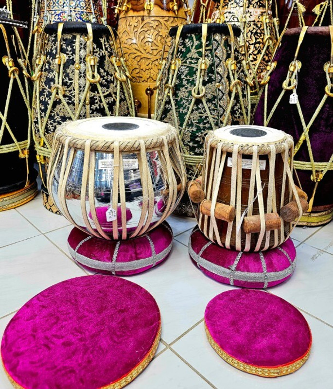 KHALSA MUSICAL Pad+ Tabla Bag Tabla(Dayan - 13 cm, Bayan - 22 cm)