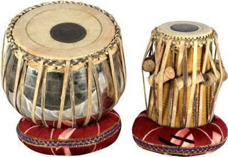 RAGHAV Handmade Tabla With Binnu Cover Tabla(Dayan - 14 cm, Bayan - 22 cm)