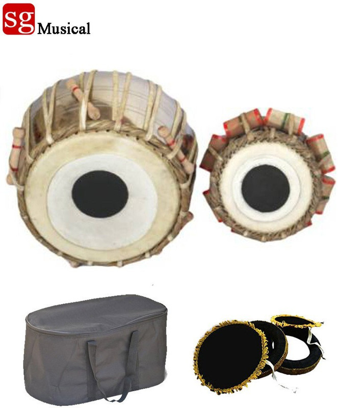 SG MUSICAL AW2 Best Quality Iron Tabla Set Tabla(Dayan - 14 cm, Bayan - 14 cm)