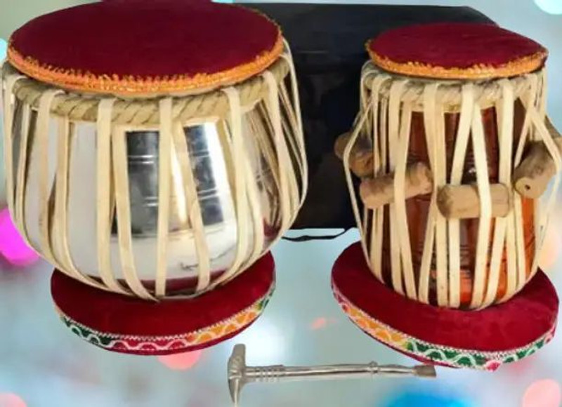 Musical Empires tabla set stylish Tabla(Dayan - 14 cm, Bayan - 22 cm)