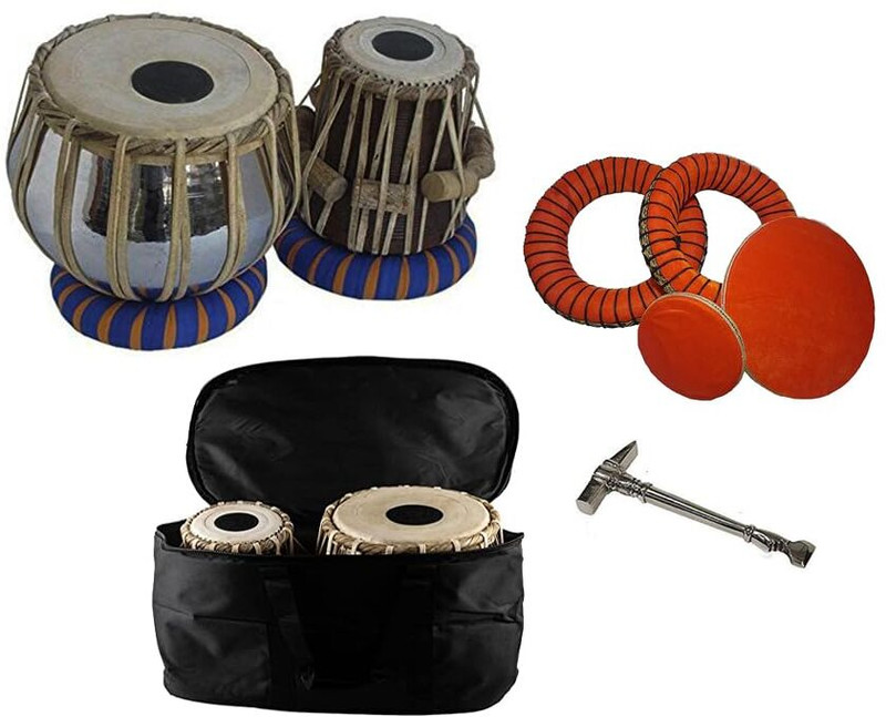 LS Manufacturer Musical Tabla For Beginners Tabla(Dayan - 14 cm, Bayan - 22 cm)