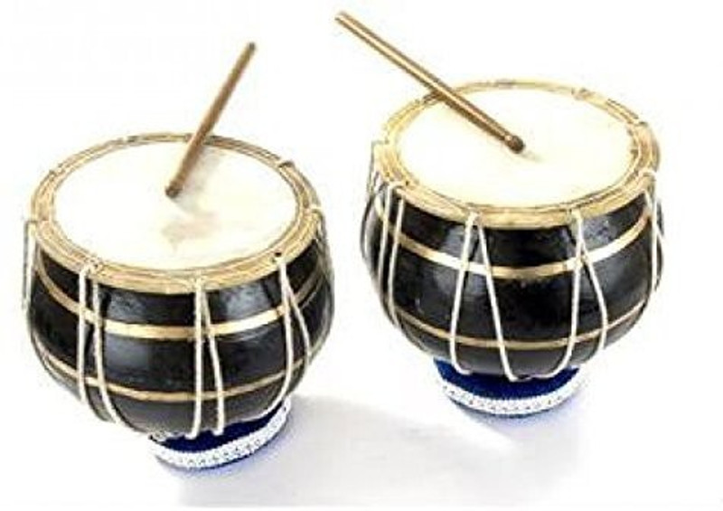 SG MUSICAL Plus PP1109 Kara Nagara For Indian Music Tabla(Dayan - 14 cm, Bayan - 22 cm)
