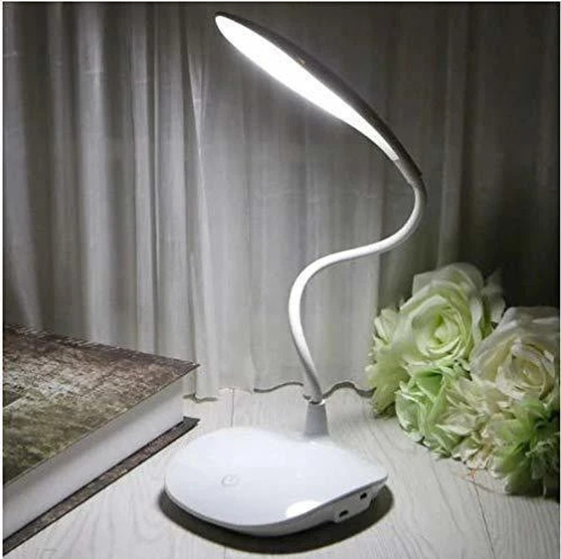 BHAJANLAL GREENERY Table Desk Lamp Led Light_L1818 Study Lamp(30 cm, White)