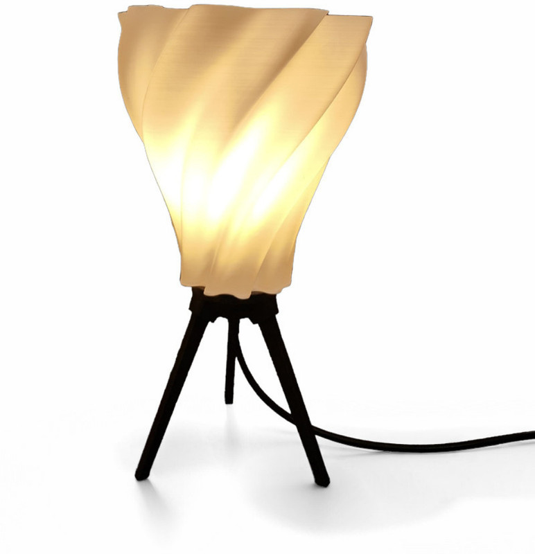 moderntech Home Décor | Modern Geometric Design|Decorative Bedside & Living Room Light Yellow Plastic Table Lantern(31 cm X 20 cm, Pack of 1)