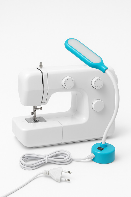 vedvit Sewing Machine Light 12 LED's ,Magnetic Mounting Base Working Lamp Table Lamp Study Lamp(5 cm, Multicolor)