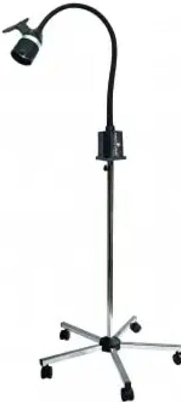 FLORIX Medical Lighting Examination LED Light Floor/ Hospital Examination LED Lamp Light/ Dental Hospital Examination Lamp Light with Castors -- (7 led) Lights Night Lamp(43 cm, Black & Blue)