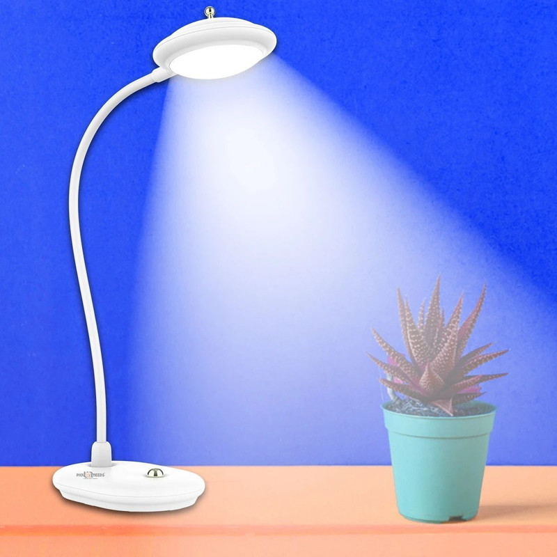 Pick Ur Needs Study Lamp Rechargeable LED Touch On/Off Uniqe Switch Touch Dimmer Study Lamp(24 cm, White)