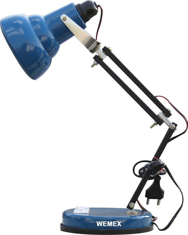 Wemex Jyoti Study Lamp(52 cm, Blue)