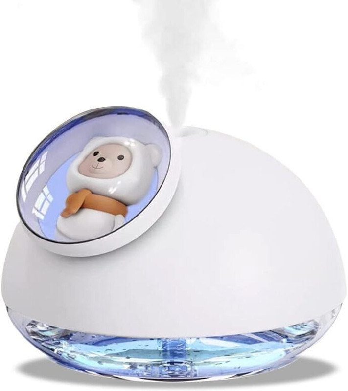Gnanishwa Humidifier for Rom 160ml Portable Room Air Purifier(White)