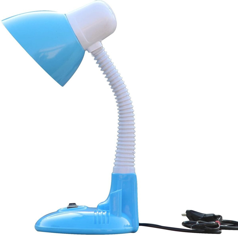 Altrona Flexible Neck Study Desk Lamp with Pen Holder | Adjustable Table Lamp Study Lamp(38 cm, Blue)