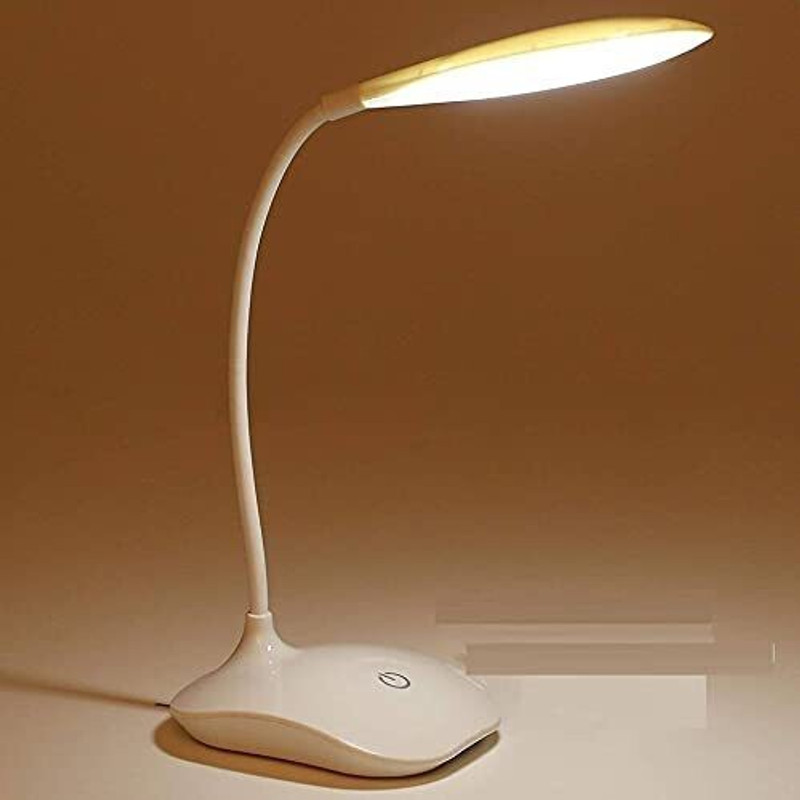 ZYNATY ZNY-Table Lamp-02 shopse Study Lamp(7 cm, White, Black)
