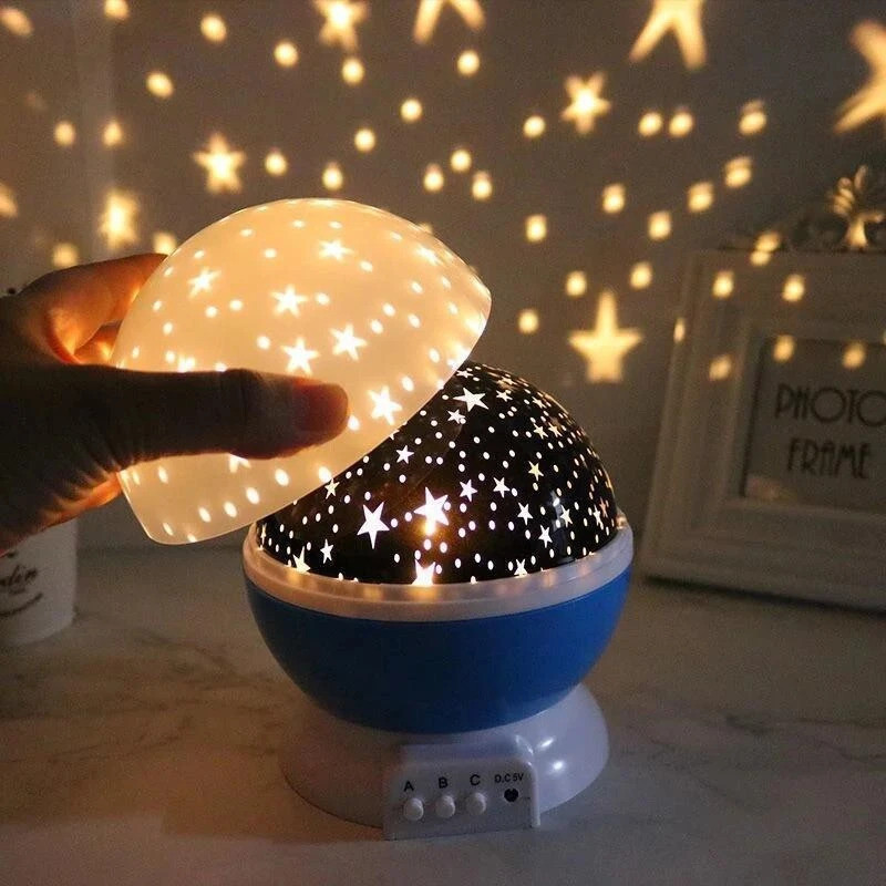 Aubade Romantic Sky Star Master Night Light Projector Baby Sleep Lighting Night Lamp(14.5 cm, Multicolor)
