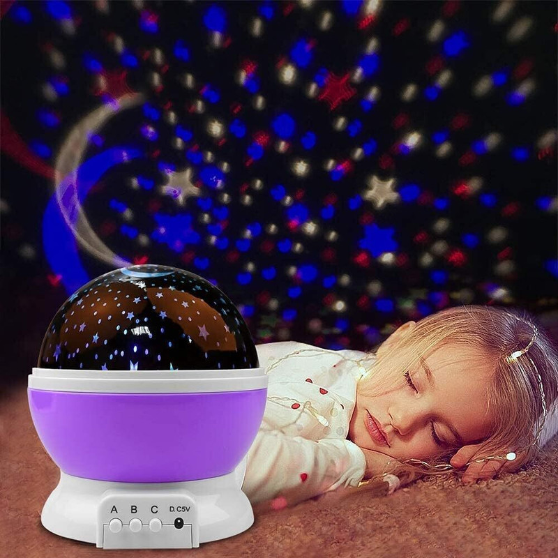 CRENTILA Star Light Gift for Kids/Girls/Boys, Color Changing Light for Bedroom Night Lamp(15 cm, Multicolor)