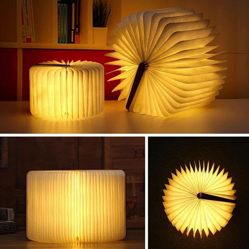 WoohooKids Book Lamp Night Lamp(22 cm, Yellow)