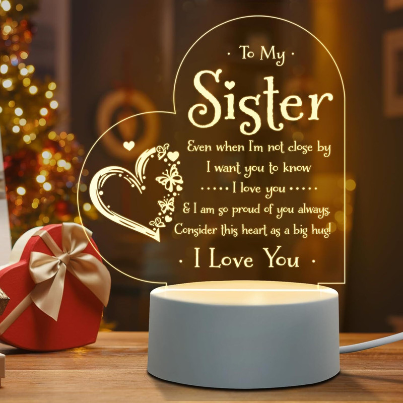 SNAPTRAP WB-WW-Tomysister Night Lamp(18 cm, Transparent with Warm White Light)