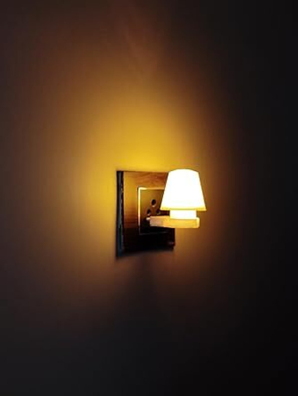 GURUSOAMI 0.5 W Basic Decorative 2 Pin Night Bulb(Yellow)