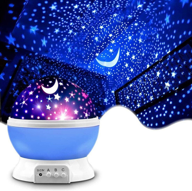 ZYRIAN Star Master Night Light Projector Star Master_Projector Lamp Study Lamp(12.7 cm, Multicolor)