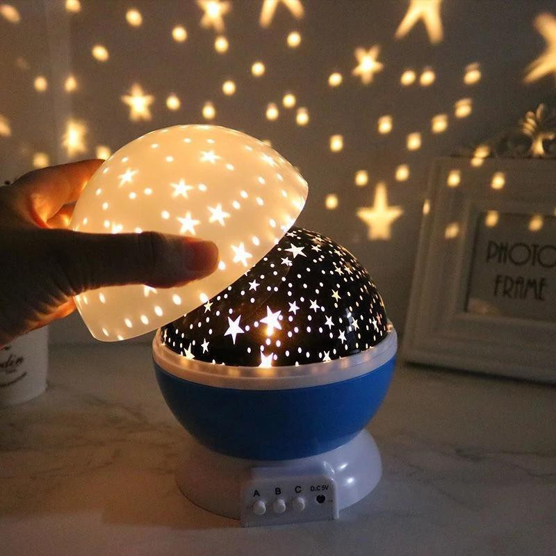 Zadinga Romantic sky Star Master light kids children baby Sleep lighting lamp Night Lamp(15 cm, Multicolor)