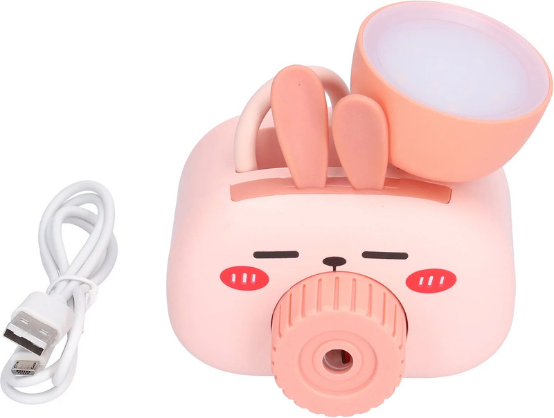AKR Kids Cartoon Pig LED Pen Holder Stand and Pencil Sharpener Stationery Organiser Study Lamp(22 cm, Orange)